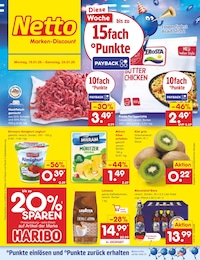 Netto Marken-Discount Prospekt für Erlangen mit 60 Seiten Netto Marken-Discount Prospekt für Erlangen: "Aktuelle Angebote", 60 Seiten, 19.01.2026 - 24.01.2026