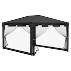 Outsunny Pavillon schwarz Polypropylen B/H/L: ca. 295x395x255 cm im Angebot bei POCO in Würzburg Outsunny Pavillon schwarz Polypropylen B/H/L: ca. 295x395x255 cm Angebote bei POCO Würzburg für 81,99 €