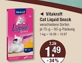 Cat Liquid Snack von Vitakraft im aktuellen V-Markt Prospekt