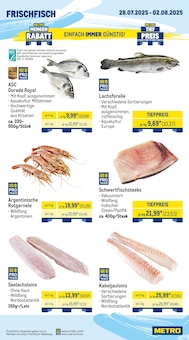 Garnelen im METRO Prospekt "Wochenangebote + Flash Deal + Metro Markets" mit 27 Seiten (Oberhausen)