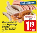 Knacker im EDEKA Prospekt Schweinsbratwürstl im aktuellen EDEKA Prospekt für 1,19 €