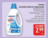 Desinfektion Wäsche-Hygienespüler von Sagrotan für 2,99 € bei Marktkauf im Angebot Desinfektion Wäsche-Hygienespüler von Sagrotan im aktuellen Marktkauf Prospekt
