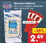 Münchner Weißwurst im Angebot bei Netto Marken-Discount in Leonberg Münchner Weißwurst Angebote von Wolf bei Netto Marken-Discount Leonberg für 2,49 €