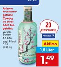 Fruchtsaftgetränk Cowboy Cocktail oder Teegetränk Angebote von Arizona bei Netto Marken-Discount Nürtingen für 1,49 €