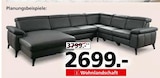 Wohnlandschaft „Lava“ bei Segmüller im Nürnberg Prospekt für 2.699,00 €