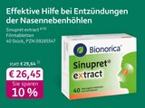 Sinupret extract bei mea - meine apotheke im Prospekt "" für 26,45 €