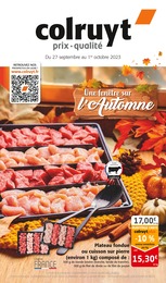 Colruyt Catalogue "Une fenêtre sur l'Automne", 8 pages, Villeurbanne,  27/09/2023 - 01/10/2023