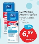 Augentropfen Trocken + Müde von EyeMedica für 6,99 € bei budni im Angebot Augentropfen Trocken + Müde von EyeMedica im aktuellen budni Prospekt