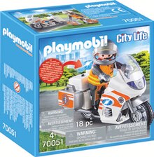 70051 Notarzt-Motorrad mit Blinklicht bei SPIELZEUG-RING in Gelsenkirchen 70051 Notarzt-Motorrad mit Blinklicht im Angebot bei SPIELZEUG-RING Gelsenkirchen für 14,99 €