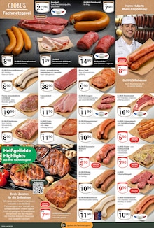 Grillfleisch im GLOBUS Prospekt "Aktuelle Angebote" mit 16 Seiten (Essen)