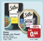 Schale im Angebot bei famila Nordwest in Lingen Schale Angebote von Sheba bei famila Nordwest Lingen für 0,44 €