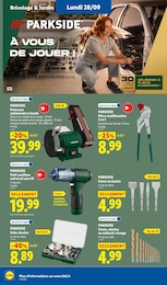Offre Ponceuse dans le catalogue Lidl du moment à la page 50