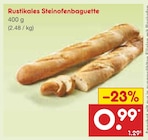 Rustikales Steinofenbaguette im Angebot bei Netto Marken-Discount in Hannover Rustikales Steinofenbaguette Angebote bei Netto Marken-Discount Hannover für 0,99 €