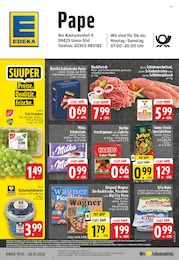 EDEKA Prospekt für Unna mit 28 Seiten EDEKA Prospekt "Aktuelle Angebote" für Unna, 28 Seiten, 19.10.2026 - 24.10.2026