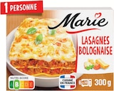 Lasagnes à la Bolognaise Surgelées - Marie en promo chez Intermarché Super Lorient à 1,84 €