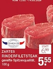 Zartes Rinderfiletsteak Angebote von Charoluxe bei E center Hilden für 5,55 €