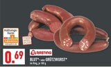 BLUT- oder GRÜTZWURST Angebote von Rasting bei Marktkauf Gelsenkirchen für 0,69 €