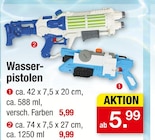 Wasserpistolen im Angebot bei Zimmermann in Bremen Wasserpistolen Angebote bei Zimmermann Bremen für 5,99 €