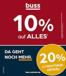 Aktueller buss Prospekt, "10% auf ALLES!", mit Angeboten der Woche, gültig von 15.09.2023 bis 15.09.2023