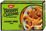 Green Cuisine Vegane Chicken Dinos oder Green Cuisine 15 Gemüsestäbchen Angebote von Iglo bei REWE Bielefeld für 2,79 €