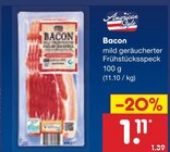Aktuelle Schweinefleisch Angebote bei Netto Marken-Discount in Pforzheim Aktuelles Bacon Angebot bei Netto Marken-Discount in Pforzheim ab 1,11 €