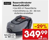 Aktuelle Rasenmäher Angebote bei Netto Marken-Discount in Chemnitz Aktuelles Rasenmähroboter RoboCutXL600 Angebot bei Netto Marken-Discount in Chemnitz ab 349,99 €