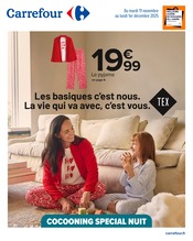 Pyjama Femme Angebote im Prospekt "Les basiques c’est nous. La vie qui va avec, c’est vous." von Carrefour Pyjama Femme Angebote im Prospekt "Les basiques c’est nous. La vie qui va avec, c’est vous." von Carrefour auf Seite 1