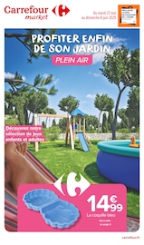 Prospectus Supermarchés Carrefour Market en cours à Cléry-sur-Somme et alentours, "PROFITER ENFIN DE SON JARDIN", 22 pages, 27/05/2025 - 08/06/2025 Catalogue Supermarchés Carrefour Market en cours à Cléry-sur-Somme et alentours, "PROFITER ENFIN DE SON JARDIN", 22 pages, 27/05/2025 - 08/06/2025