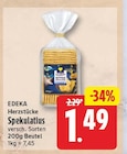 Spekulatius von EDEKA Herzstücke für 1,49 € bei EDEKA im Angebot Spekulatius von EDEKA Herzstücke im aktuellen EDEKA Prospekt