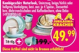 SB Möbel Boss - Kombigeschirr Naturlock Angebot im Prospekt Kombigeschirr Naturlock bei SB Möbel Boss im Prospekt "" für 49,99 €