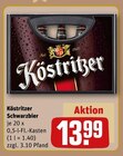 Schwarzbier Angebote von Köstritzer bei REWE Halle für 13,99 €