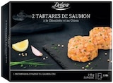 2 tartares de saumon - DELUX en promo chez Lidl Rennes à 2,99 €