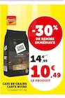 Cafe en grains - CARTE NOIRE en promo chez U Express Sevran à 10,99 €