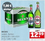 Getränke Quelle Weydringer - BECKS Angebot im Prospekt BECKS bei Getränke Quelle Weydringer im Prospekt "" für 12,99 €