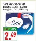 Aktuelle Taschentücher Angebote bei Marktkauf in Gelsenkirchen Aktuelles Softis Taschentücher Original oder Soft Bamboo Angebot bei Marktkauf in Gelsenkirchen ab 2,49 €