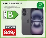 iPhone 16 Angebote von Apple bei Marktkauf Aalen für 849,00 €
