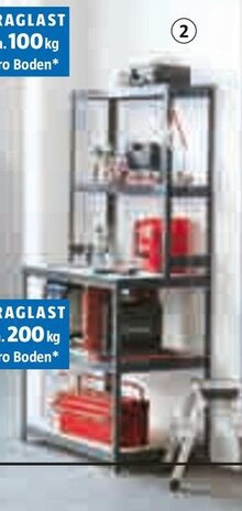 Stufenschwerlastregal bei BAUHAUS in München Stufenschwerlastregal im Angebot bei BAUHAUS München für 39,95 €