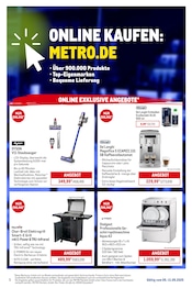 Metro Supermarkt Prospekt der aktuellen Woche mit 2 Seiten, gültig von 05.04.2025 bis 11.05.2025, in Großbeeren und Umgebung Aktueller Metro Supermarkt Prospekt in Großbeeren und Umgebung, "Online kaufen: Metro.de" mit 2 Seiten, 05.04.2025 - 11.05.2025