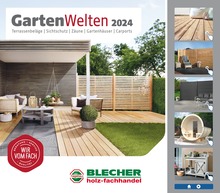 Blecher Holzhandel GmbH Prospekt für Fritzlar: "GartenWelten 2024", 32 Seiten, 30.03.2024 - 15.04.2024