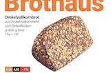 Dinkelvollkornbrot von  im aktuellen V-Markt Prospekt für 4,60 €