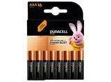 Batterien AAA im MediaMarkt Saturn Prospekt Plus AAA Batterie, Alkaline, 1.5 Volt 16 Stück von DURACELL im aktuellen MediaMarkt Saturn Prospekt für 14,99 €