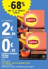 Sachets pyramides thé noir - LIPTON dans le catalogue E.Leclerc