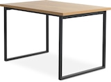 JYSK Ahlen - JYSK Esstisch AABENRAA 80x120 warme Eichefarbe/schwarz Angebot im Prospekt JYSK Esstisch AABENRAA 80x120 warme Eichefarbe/schwarz bei JYSK im Ahlen Prospekt für 90,00 €