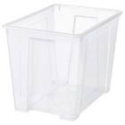 Box transparent 56x39x42 cm/65 l Angebote von SAMLA bei IKEA Neu-Ulm für 7,99 €