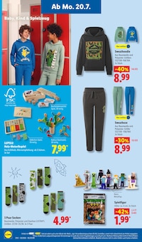 Schulbedarf Angebot im Lidl Prospekt, gültig von 20.07.2026 bis 25.07.2026 Schulbedarf Angebot im aktuellen Lidl Prospekt auf Seite 34