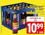Spezi im EDEKA Prospekt Spezi von Paulaner im aktuellen EDEKA Prospekt für 10,99 €