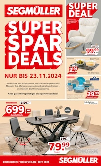 Tafel-Set im Segmüller Prospekt "Super Spar Deals" mit 14 Seiten (Wuppertal)