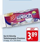 EDEKA Sinsheim - Toilettenpapier Premium Angebot im Prospekt Toilettenpapier Premium bei EDEKA im Sinsheim Prospekt für 3,89 €