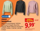 Sweatpullover Angebote von CRIVIT bei Lidl Grevenbroich für 9,99 €