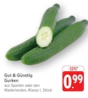 Gurken bei EDEKA im Prospekt "" für 0,99 €